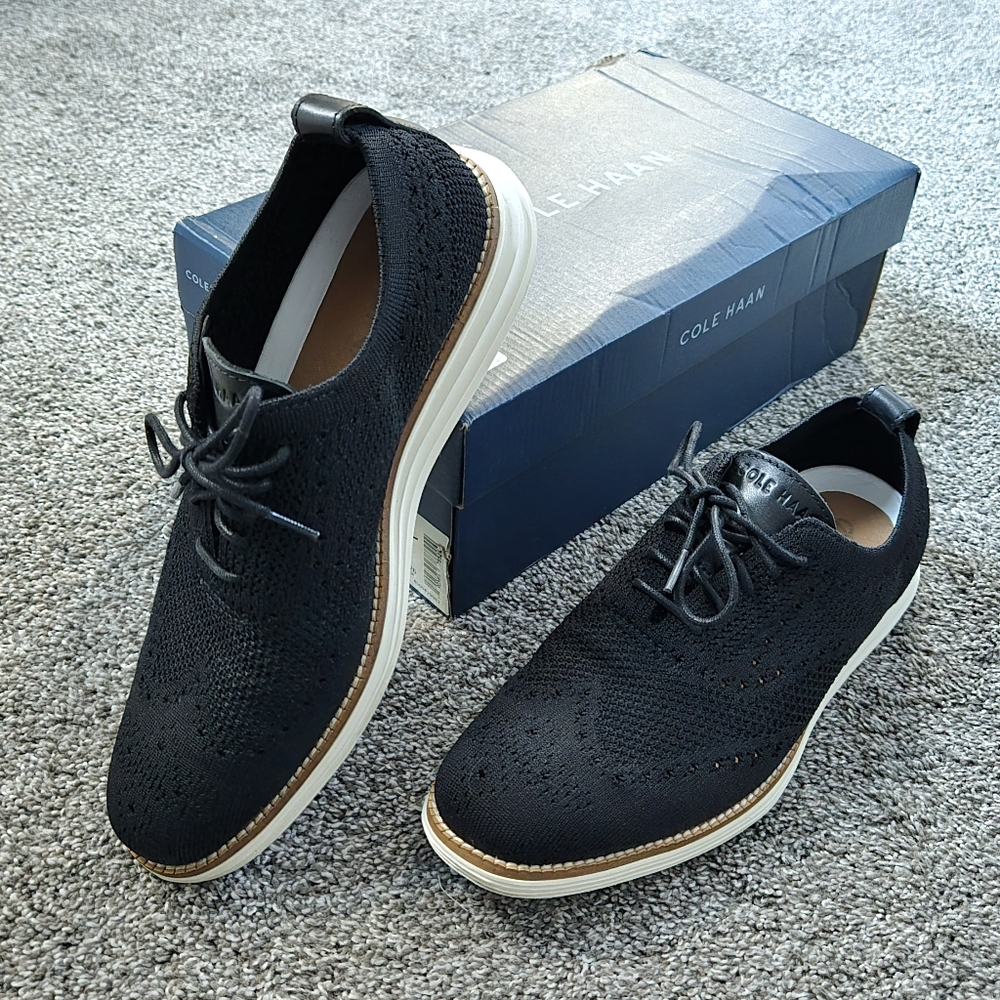 Cole Haan Men's 2 Zerogrand Stitchlite Wingtip Oxfords NWB size 8.5